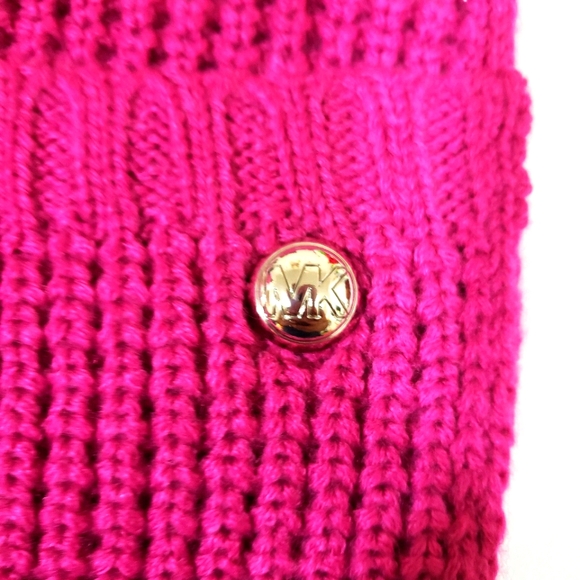 Michael Kors scarf with pocket on pink - Picture 13 of 16